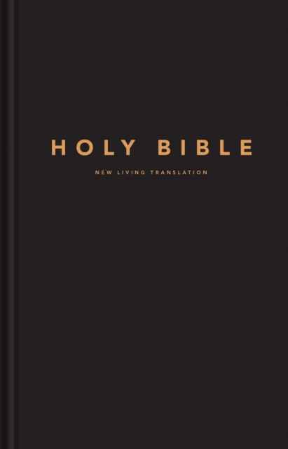NLT Large Print Pew Bible, Black