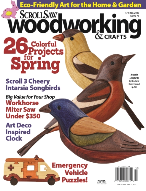 Scroll Saw Woodworking & Crafts Issue 78 Spring 2020