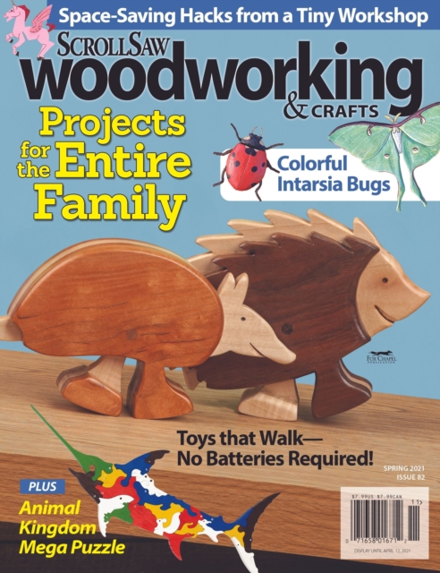 Scroll Saw Woodworking & Crafts Issue 82 Spring 2021