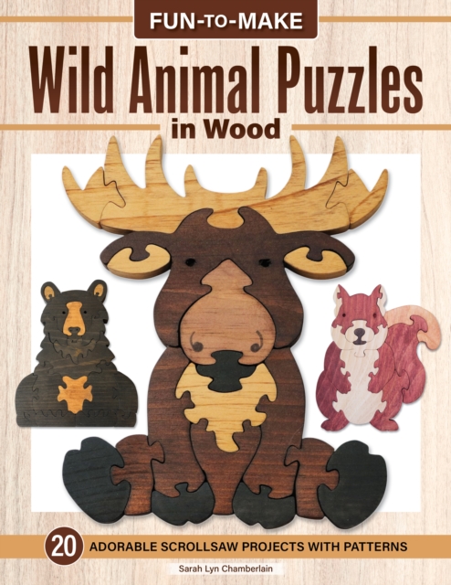 Fun to Make Wild Animal Puzzles in Wood