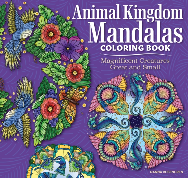 Animal Kingdom Mandalas Coloring Book