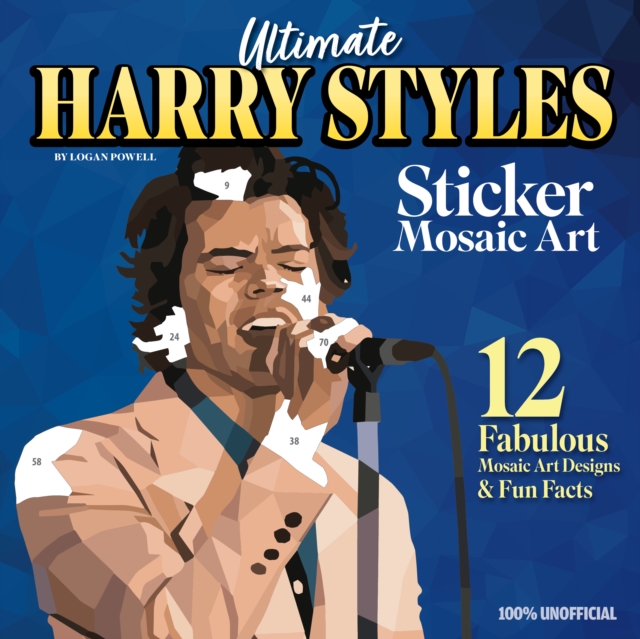 Ultimate Harry Styles Sticker Mosaic Art Book