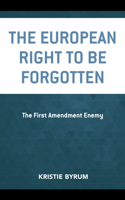 European Right to Be Forgotten