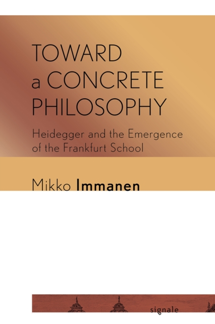 Toward a Concrete Philosophy