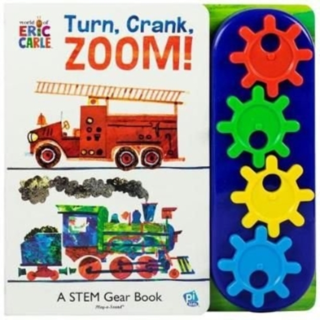 Eric Carle Turn Crank Zoom Go Go Gear Book OP