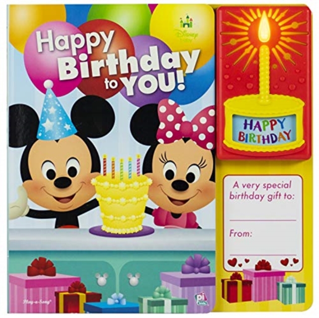 Disney Baby Birthday Book