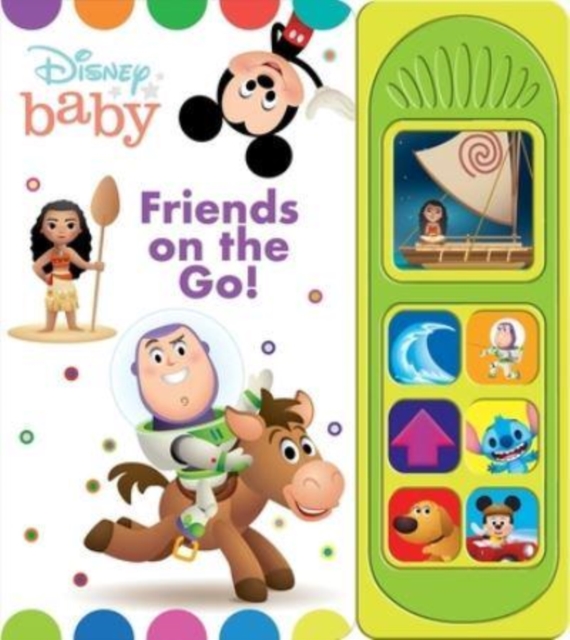 Disney Baby Friends  On The Go Little Sound Book OP