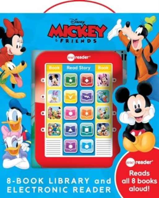 Disney Mickey and Friends: Me Reader 8-Book Library and Electronic Reader Sound Book Set