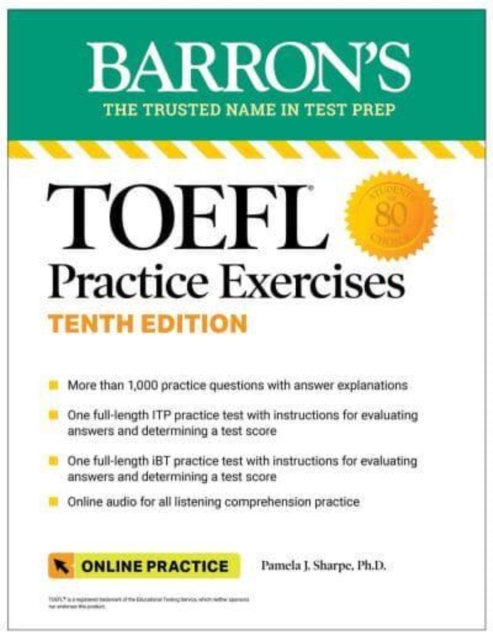 TOEFL Practice Exercises with Online Audio, Tenth Edition