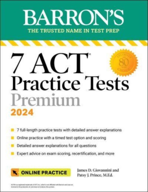 7 ACT Practice Tests, Sixth Edition