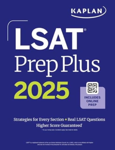 LSAT Premium Prep (2025) Kaplan Test Prep: Master the Digital LSAT with Exclusive 99th-Percentile Instructor Videos, Data-Driven Strategies, and Official Practice
