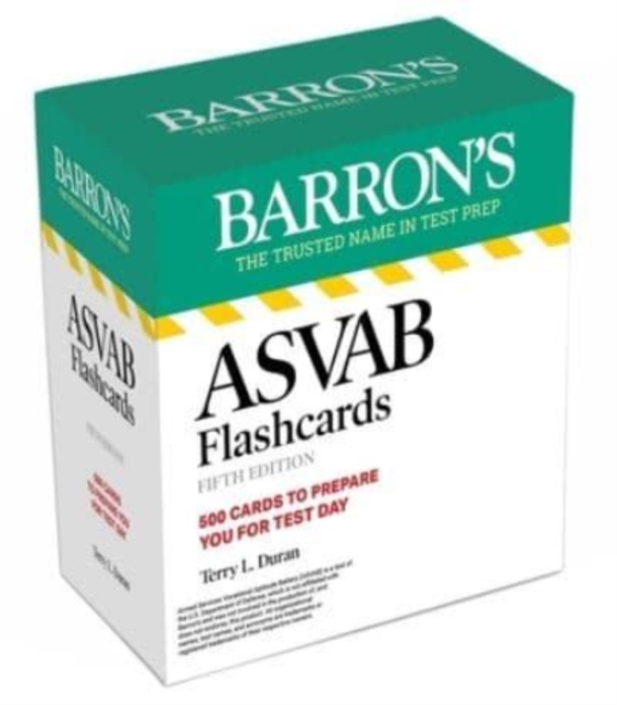 ASVAB Flashcards Fifth Edition: 500 Cards with Up-to-date Practice