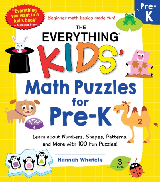 Everything Kids' Math Puzzles for Pre-K