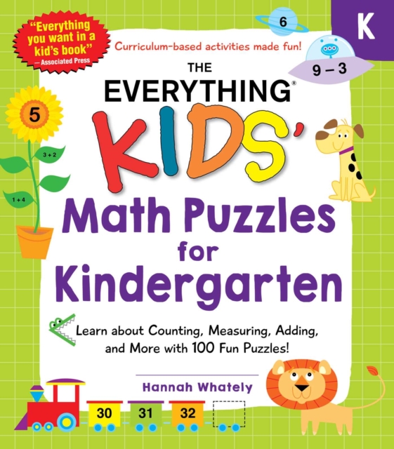 Everything Kids' Math Puzzles for Kindergarten