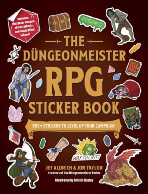 Dungeonmeister RPG Sticker Book