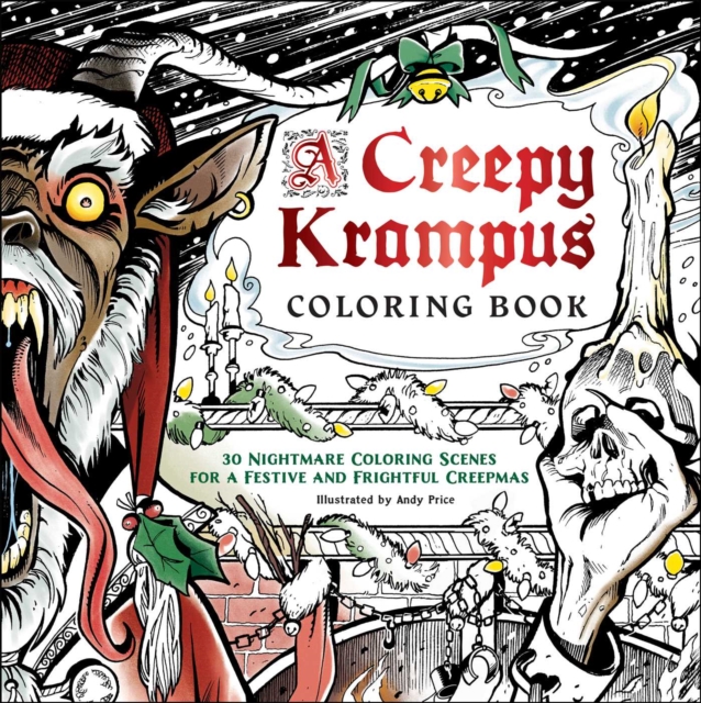 A Creepy Krampus Coloring Book