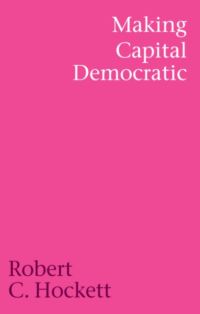 Making Capital Democratic