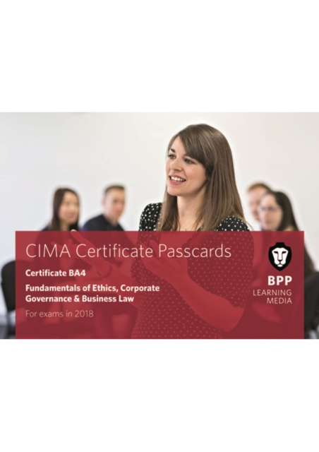 CIMA BA4 Fundamentals of Ethics, Corporate Governance and Business Law