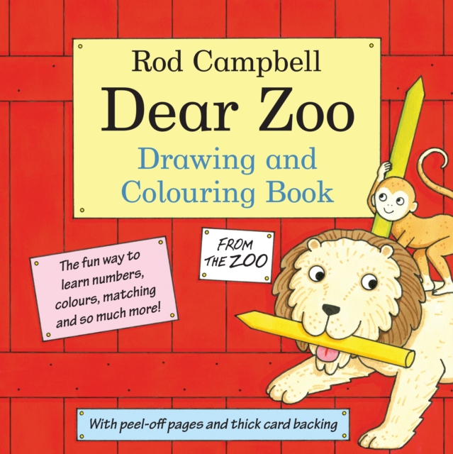 Dear Zoo Drawing and Colouring Book