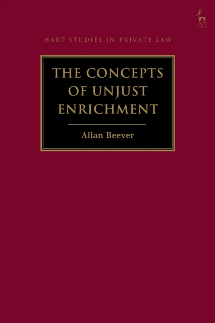 The Concepts of Unjust Enrichment