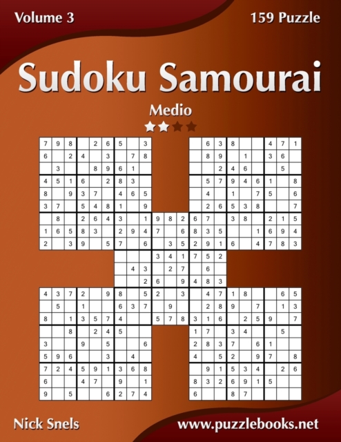 Sudoku Samurai - Medio - Volume 3 - 159 Puzzle