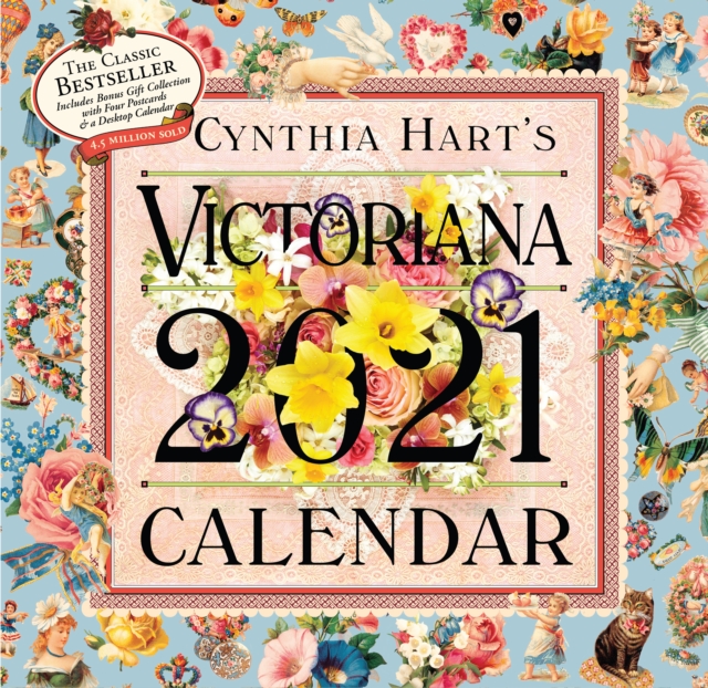 2021 Cynthia Harts Victoriana Wall Calendar