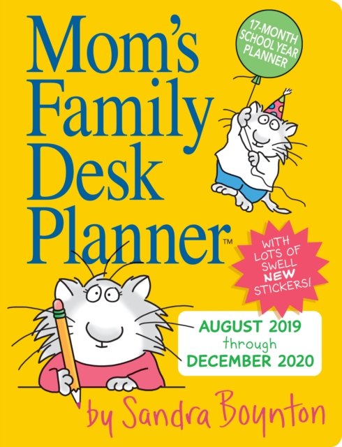 2020 Moms Family Desk Planner