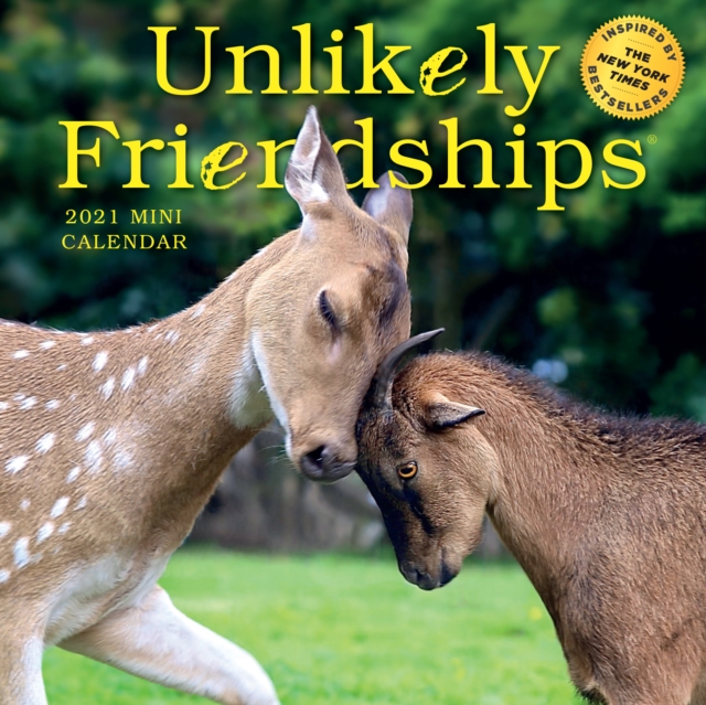 Unlikely Friendships Mini Wall Calendar 2021