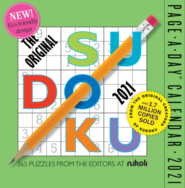 Original Sudoku Page-A-Day Calendar 2021