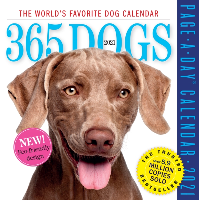 2021 365 Dogs Colour Page-A-Day Calendar