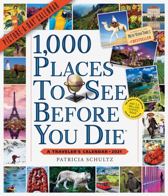 1000 Places to See Picture-A-Day Wall Calendar 2021