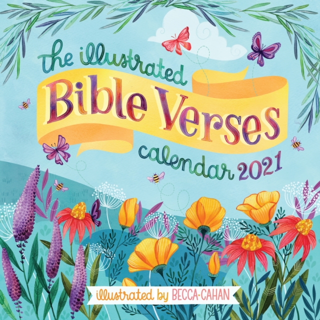 Illustrated Bible Verses Wall Calendar 2021
