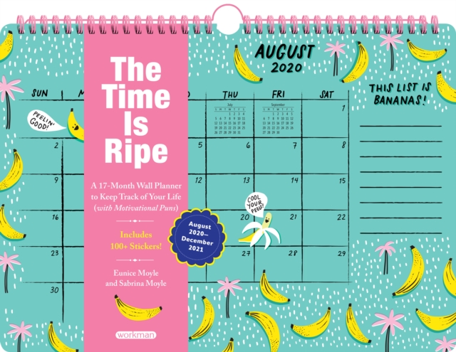 Time Is Ripe Personal 17-Month Wall Calendar 2021