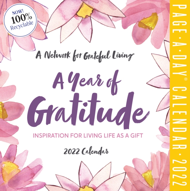 Year of Gratitude Page-A-Day Calendar 2022