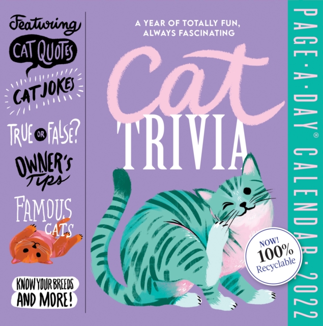 Cat Trivia Page-A-Day Calendar 2022