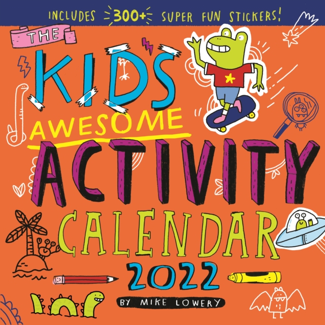 Kid's Awesome Activity Wall Calendar 2022