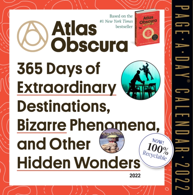 Atlas Obscura Page-A-Day Calendar 2022