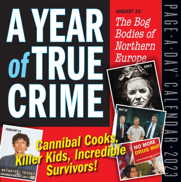 Year of True Crime Page-A-Day Calendar 2023