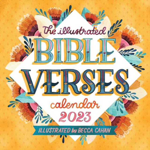 Illustrated Bible Verses Wall Calendar 2023