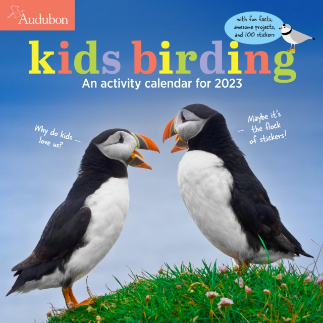 Audubon Kids Birding Wall Calendar 2023