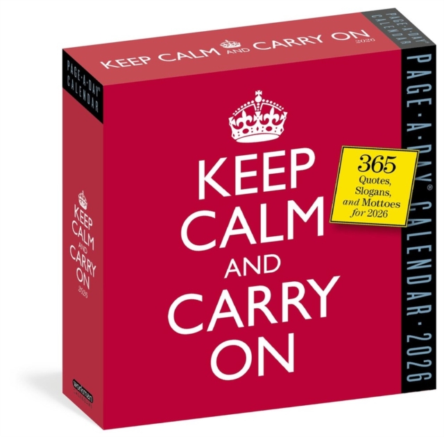 Keep Calm and Carry On Page-A-Day® Calendar 2026
