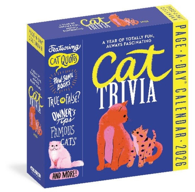 Cat Trivia Page-A-Day® Calendar 2026