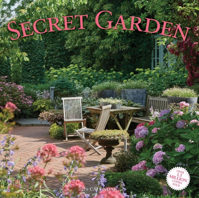 Secret Garden Wall Calendar 2026