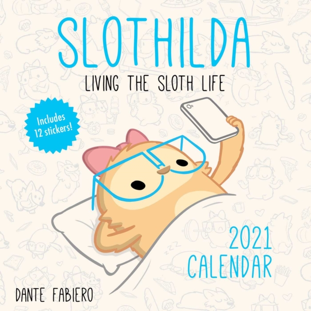 Slothilda 2021 Wall Calendar