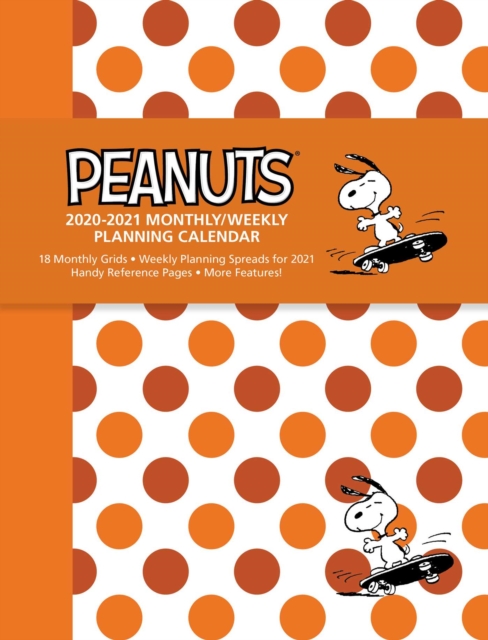 Peanuts 2020-2021 Monthly/Weekly Planning Calendar