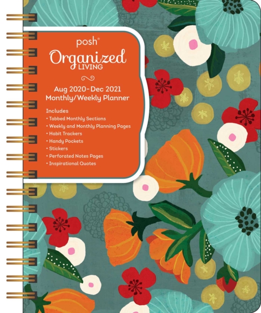 Posh: Deluxe Organizer 17-Month 2020-2021 Monthly/Weekly Planner Calendar