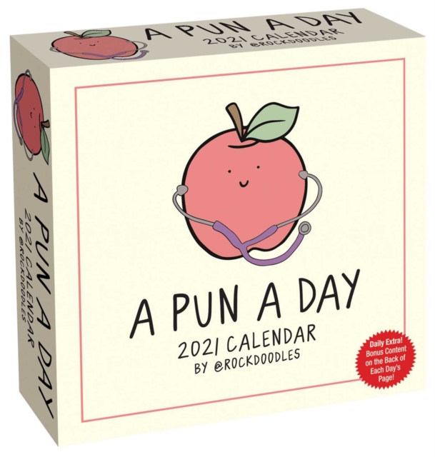 2021 Punny Day-to-Day Calendar by @rockdoodles