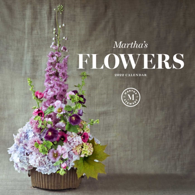 Martha's Flowers 2022 Wall Calendar
