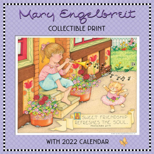 Mary Engelbreit's 2022 Collectible Print with Wall Calendar