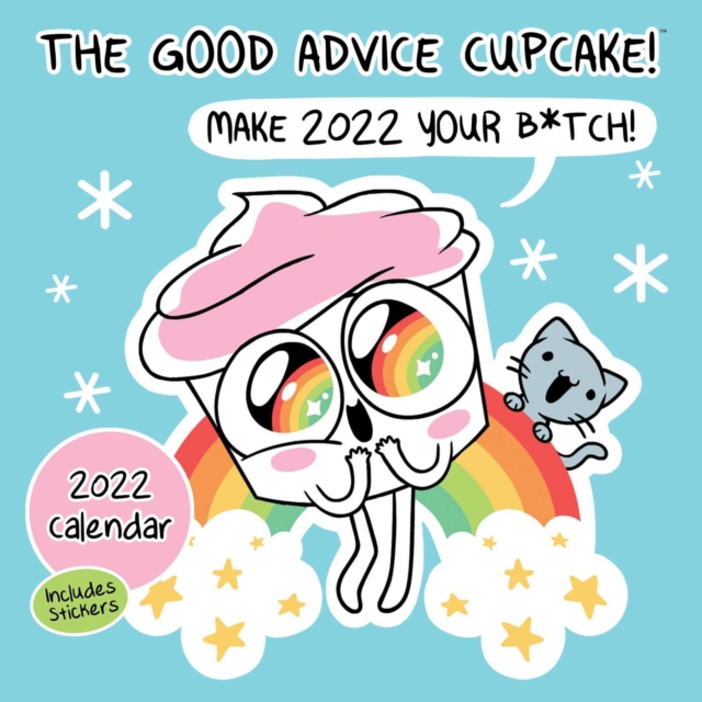 Good Advice Cupcake 2022 Wall Calendar